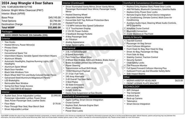 New 2024 Jeep Wrangler Sahara image 13
