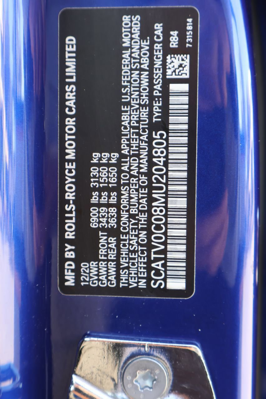 Certified 2021 Rolls-Royce Ghost AWD/4WD image 28