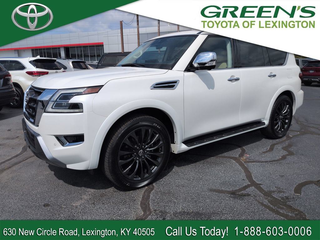 Used 2024 Nissan Armada Platinum w/ Captain's Chairs Package
