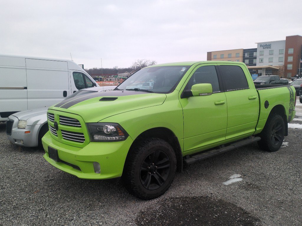 Used 2017 RAM 1500 Sport w/ Sublime Green Sport Package