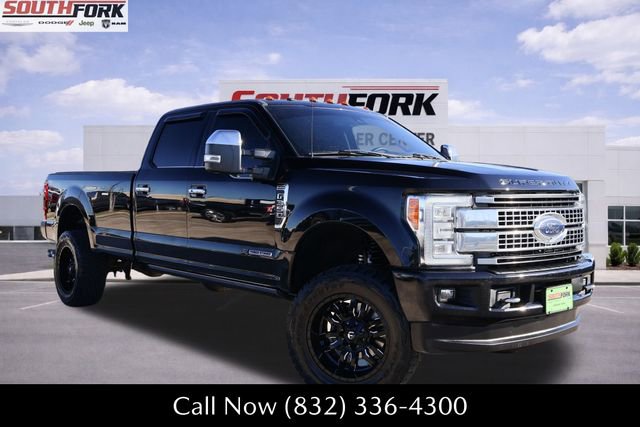 Used 2017 Ford F350 Platinum w/ Platinum Ultimate Package