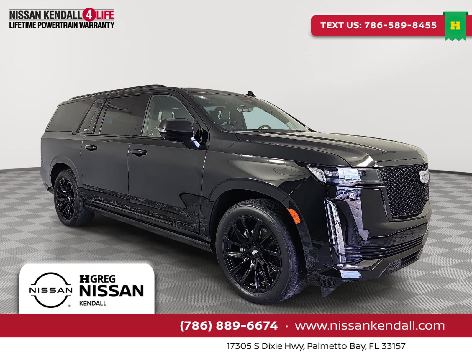 Used 2023 Cadillac Escalade ESV Sport Platinum w/ LPO, ONYX Package AWD/4WD image 1