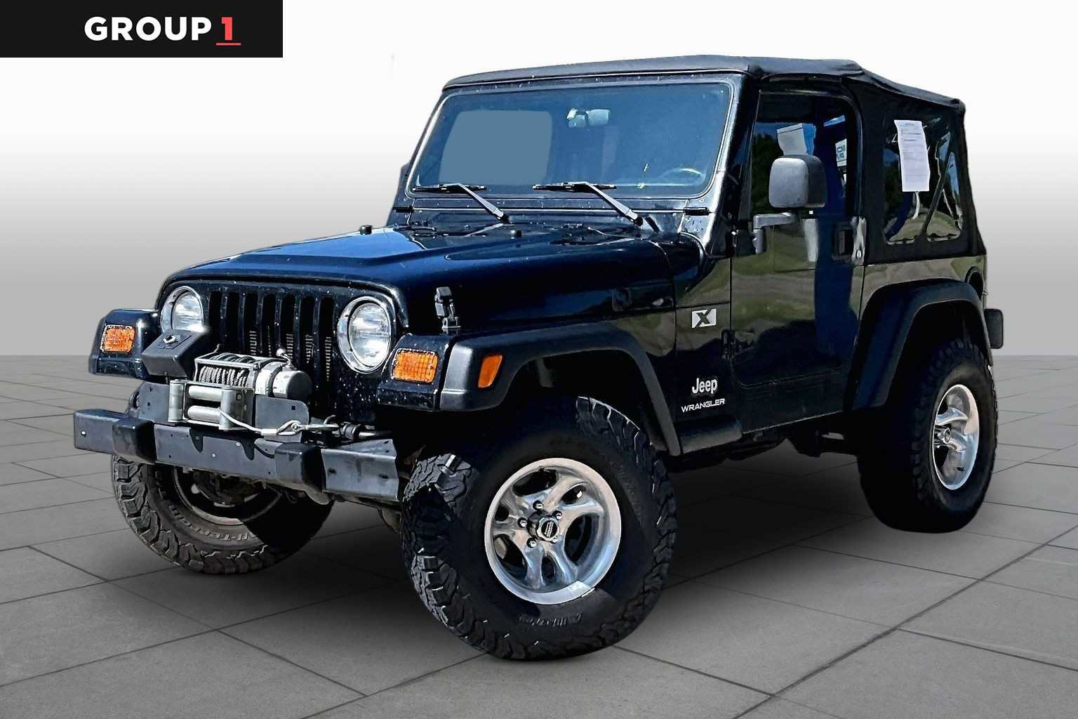 Used 2003 Jeep Wrangler X AWD/4WD image 1