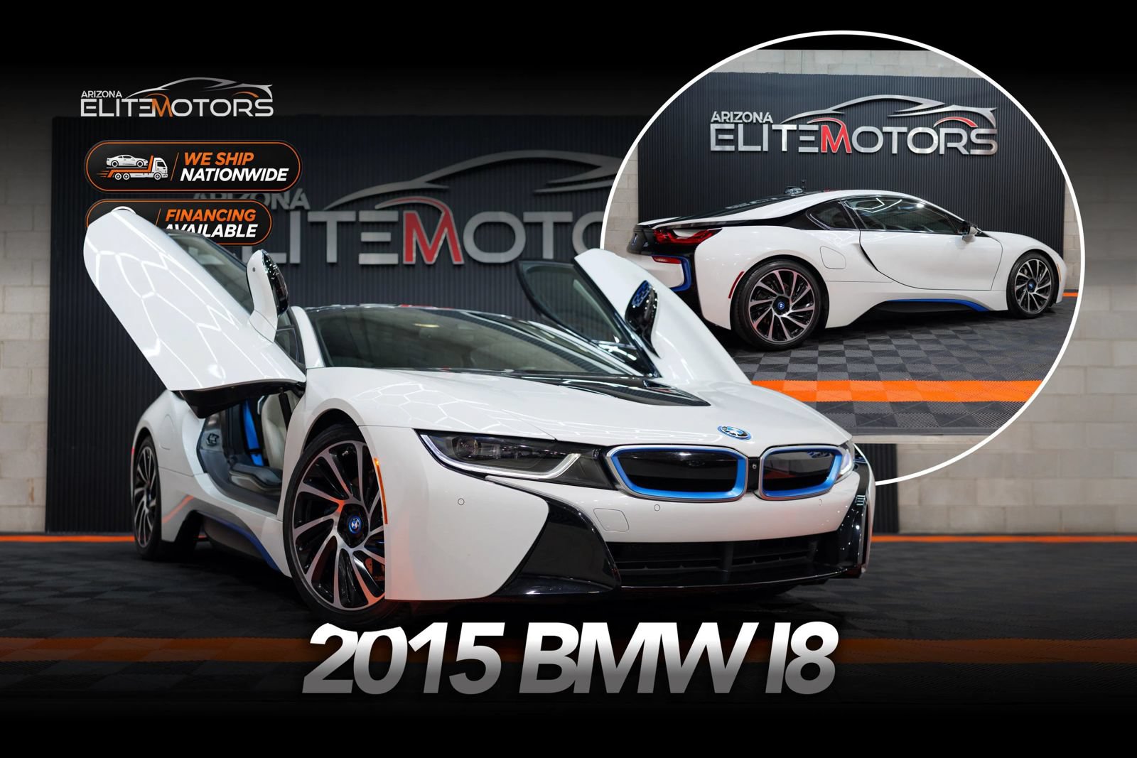 Used 2015 BMW i8 AWD/4WD image 1
