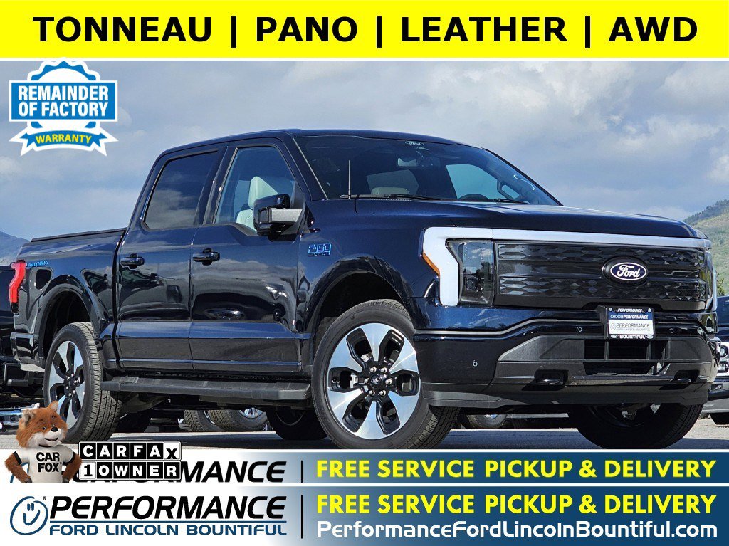 Used 2024 Ford F150 Lightning Platinum AWD/4WD image 1