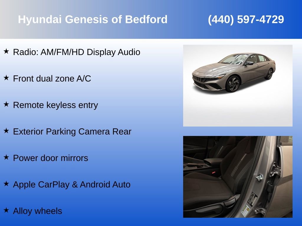 Certified 2025 Hyundai Elantra Sport image 7