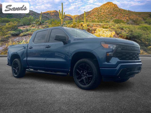 Used 2024 Chevrolet Silverado 1500 Custom w/ Turbomax Blackout Package