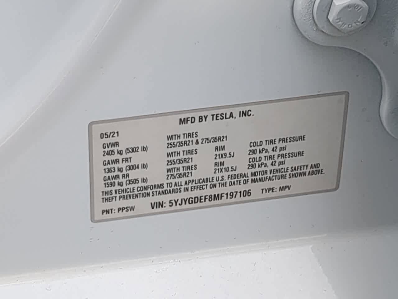 Used 2021 Tesla Model Y Performance AWD/4WD image 33