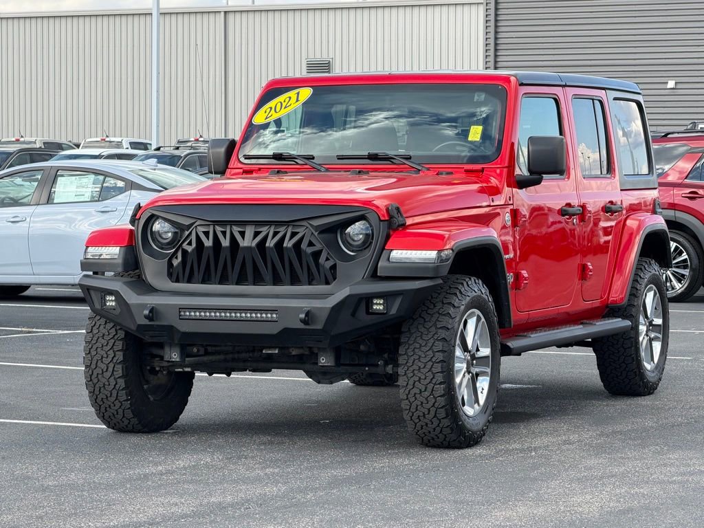Used 2021 Jeep Wrangler Unlimited Sahara image 9