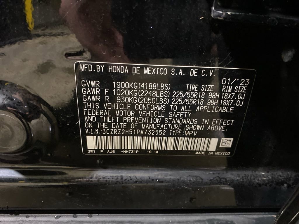 Certified 2023 Honda HR-V Sport image 18