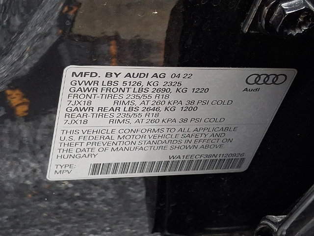 Used 2022 Audi Q3 2.0T Premium Plus AWD/4WD image 26
