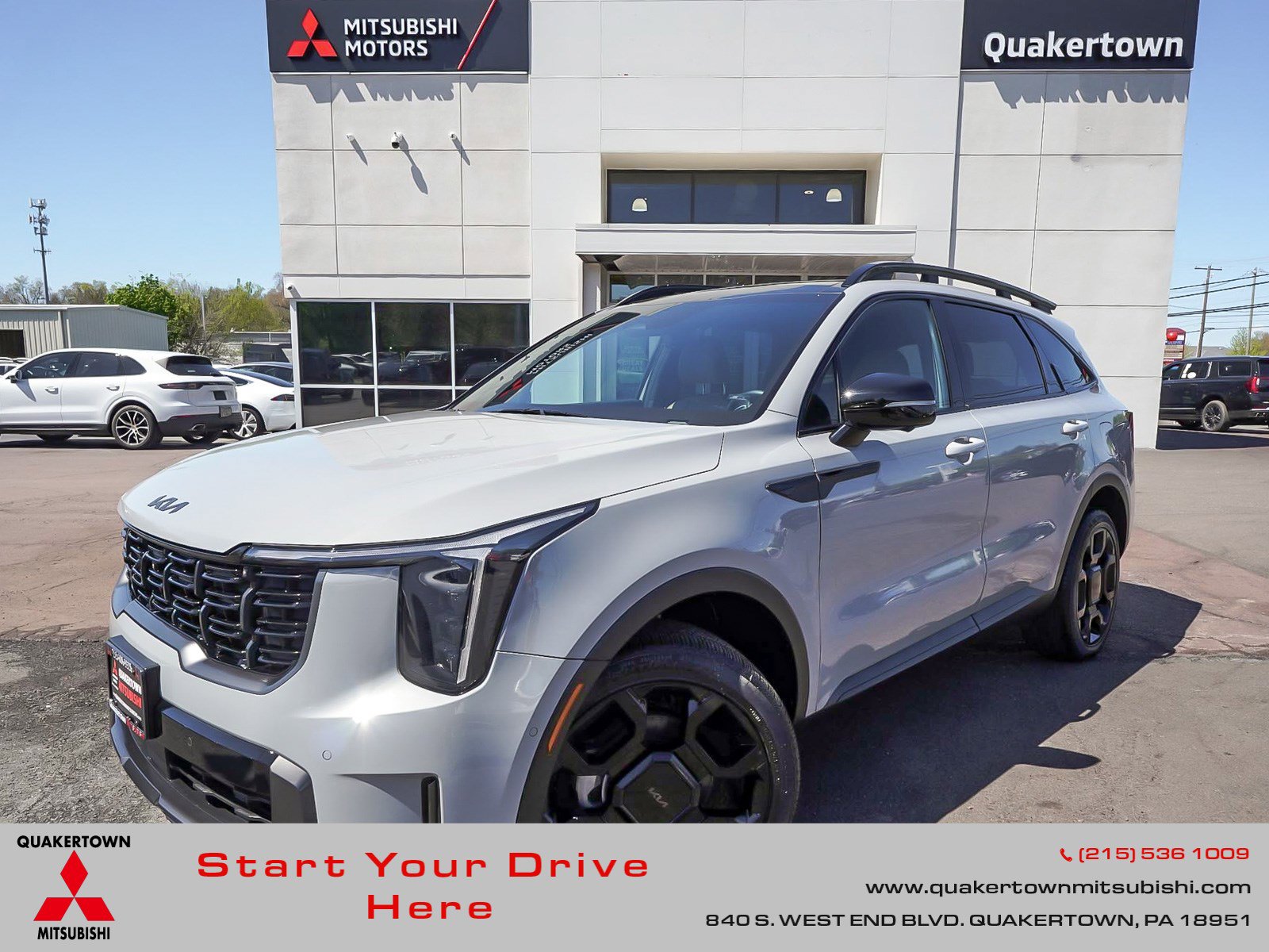 Used 2025 Kia Sorento SX Prestige w/ Olive Brown Leather Package AWD/4WD image 1