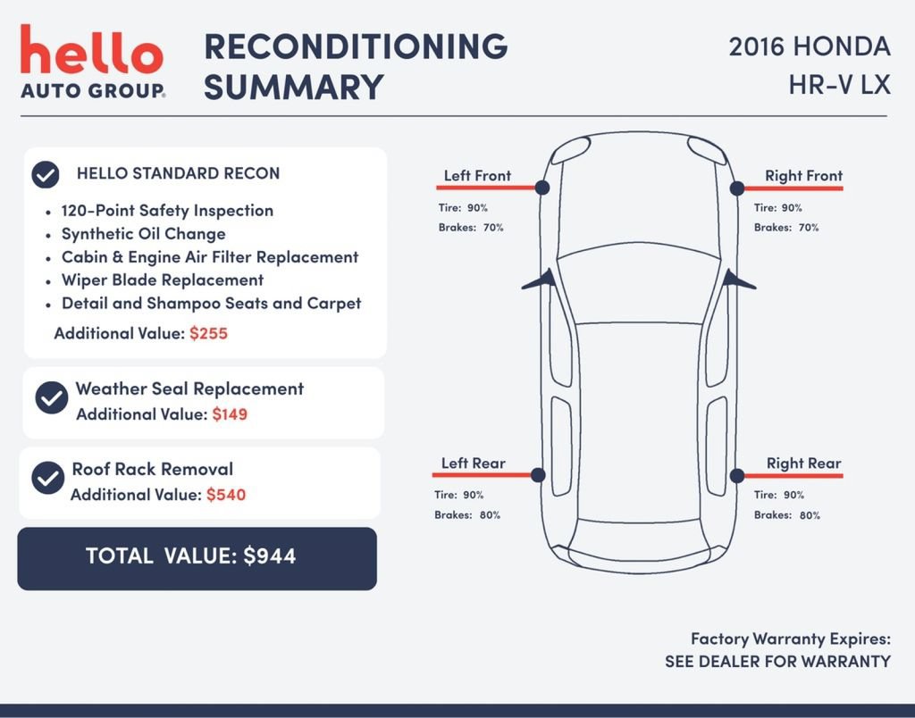 Used 2016 Honda HR-V LX image 5