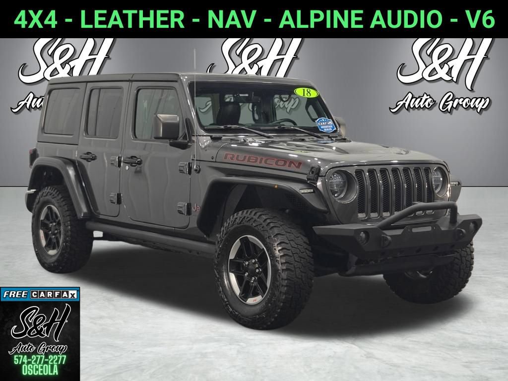 Used 2018 Jeep Wrangler Unlimited Rubicon