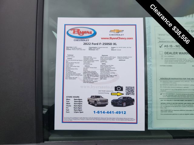 Used 2022 Ford F250 XL w/ Power Equipment Group AWD/4WD image 10