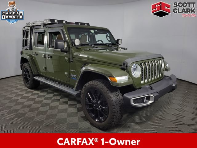 Used 2021 Jeep Wrangler Unlimited Sahara w/ Cold Weather Group AWD/4WD image 1