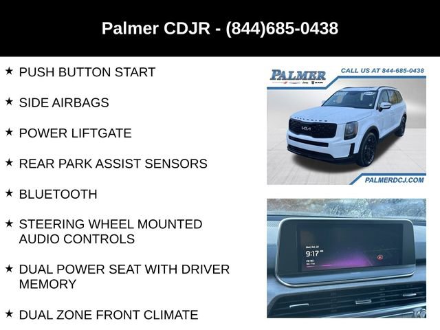 Used 2022 Kia Telluride EX w/ EX Premium Package image 18