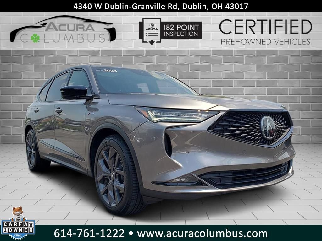 Used 2024 Acura MDX A-Spec AWD/4WD 360° Tour