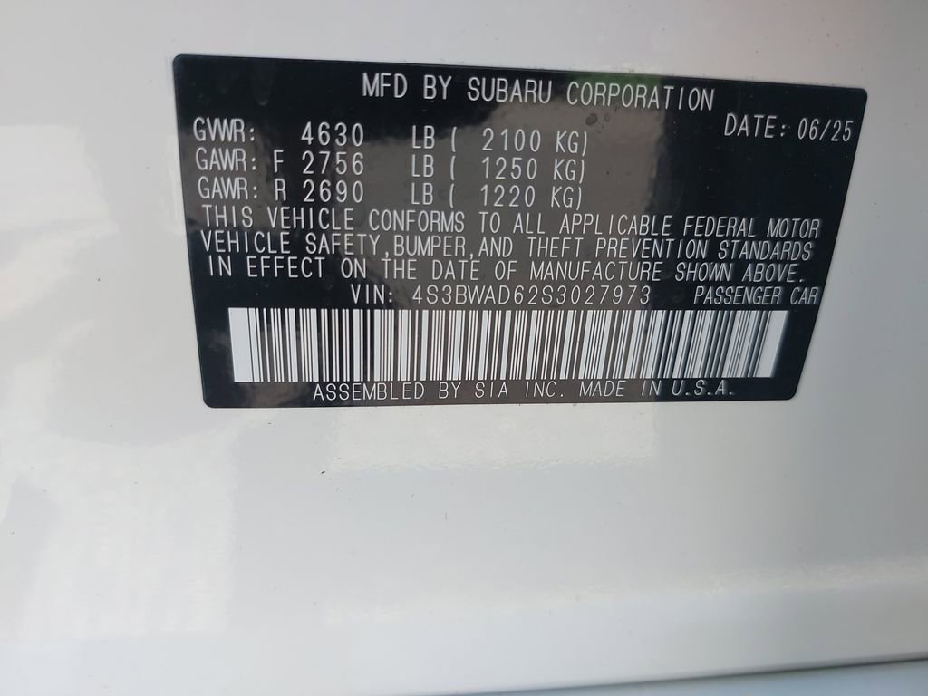 New 2025 Subaru Legacy Premium w/ Popular Package #1A image 35