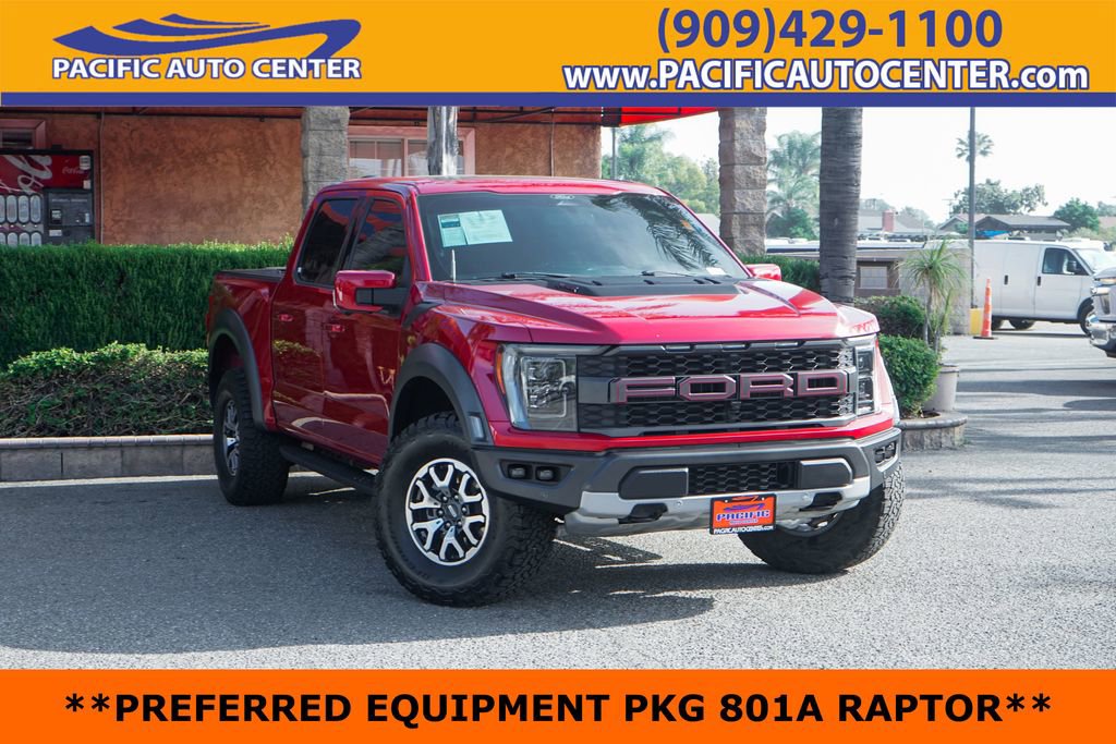 Used 2022 Ford F150 Raptor w/ Equipment Group 801A High AWD/4WD image 1
