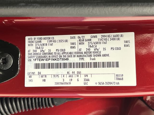 Used 2022 Ford F150 Lariat image 43