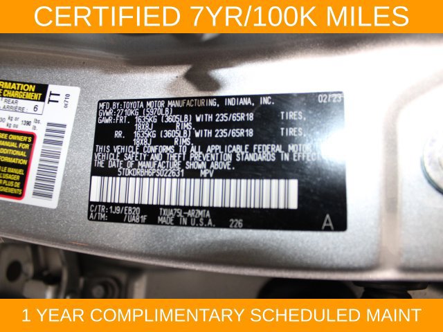 Used 2023 Toyota Highlander XLE AWD/4WD image 31