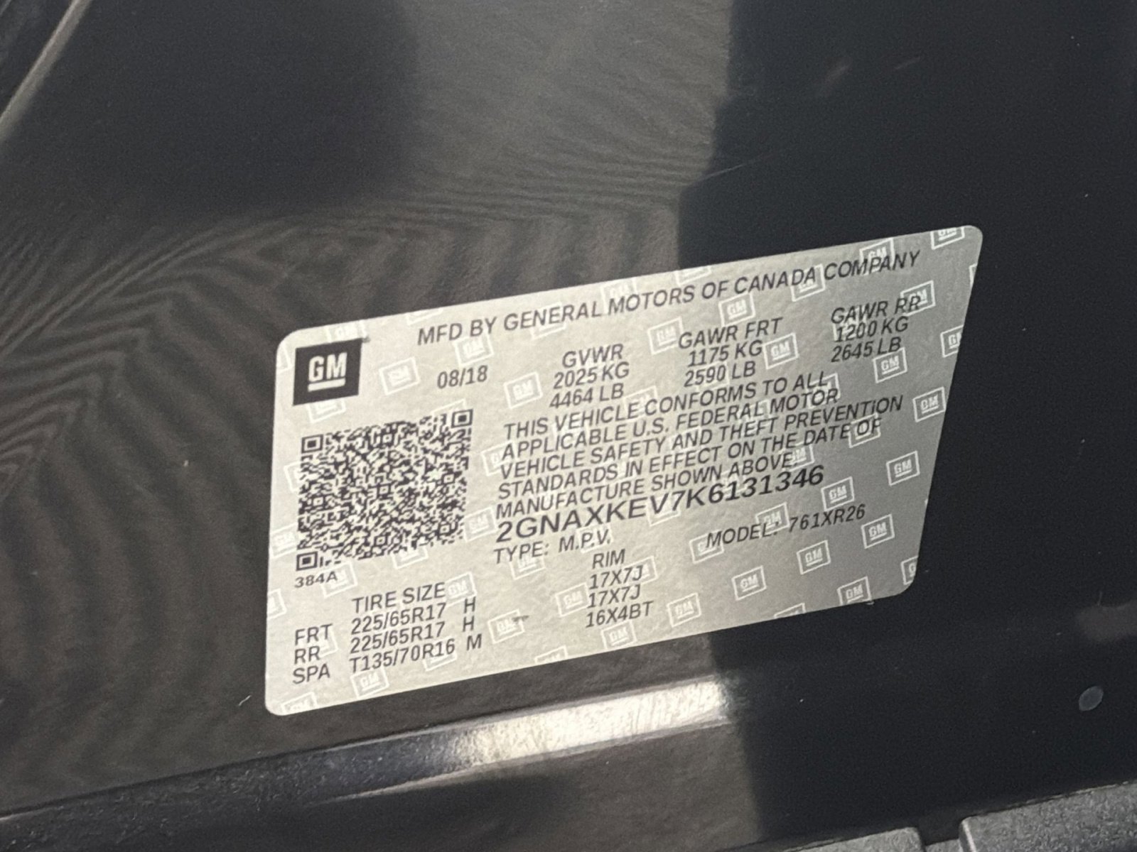 Used 2019 Chevrolet Equinox LT w/ Sun & Navigation Package image 29