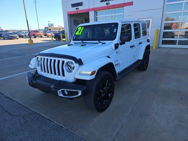 Used 2021 Jeep Wrangler Unlimited Sahara w/ Cold Weather Group image 3