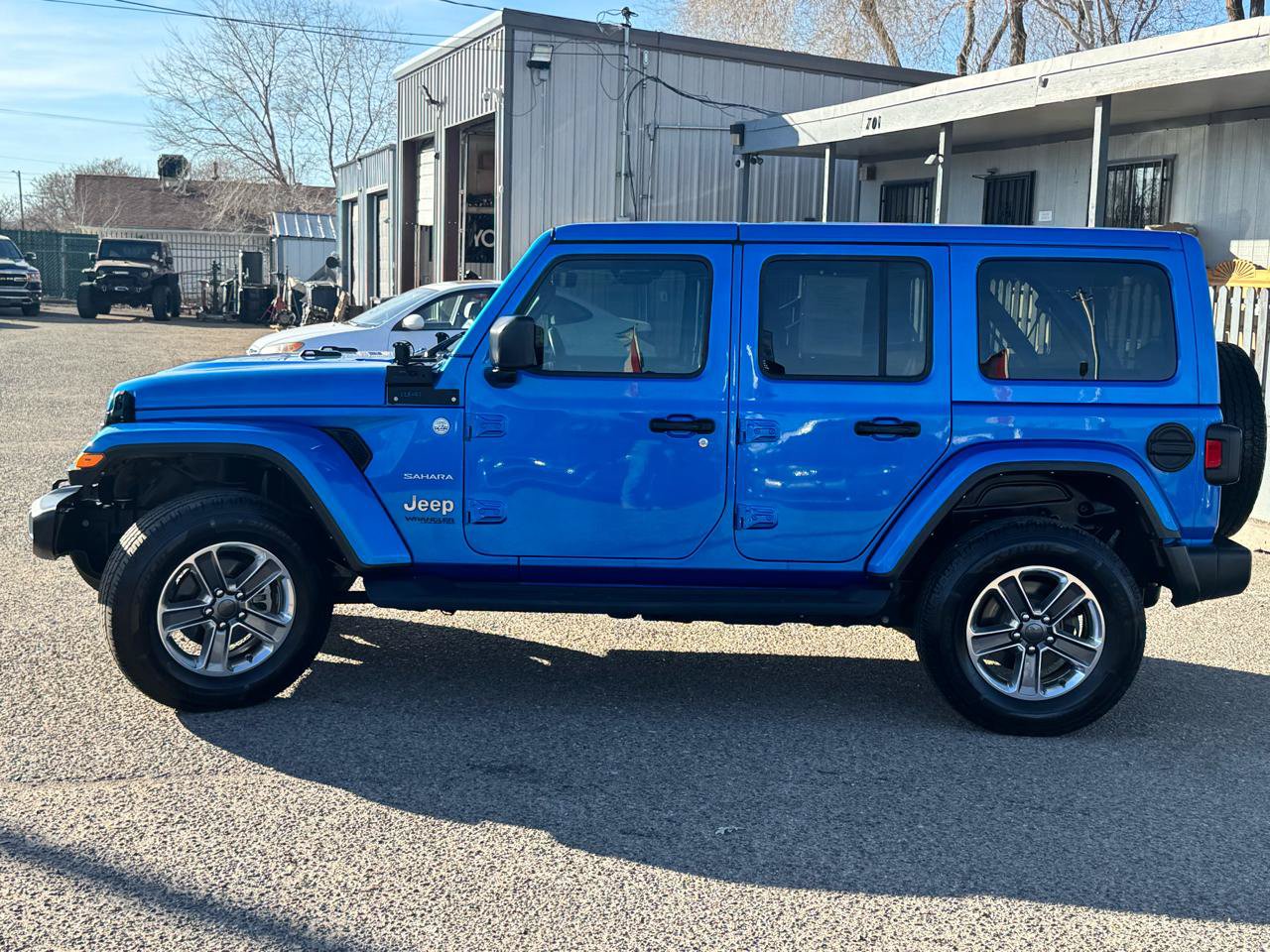 Used 2021 Jeep Wrangler Unlimited Sahara AWD/4WD image 4