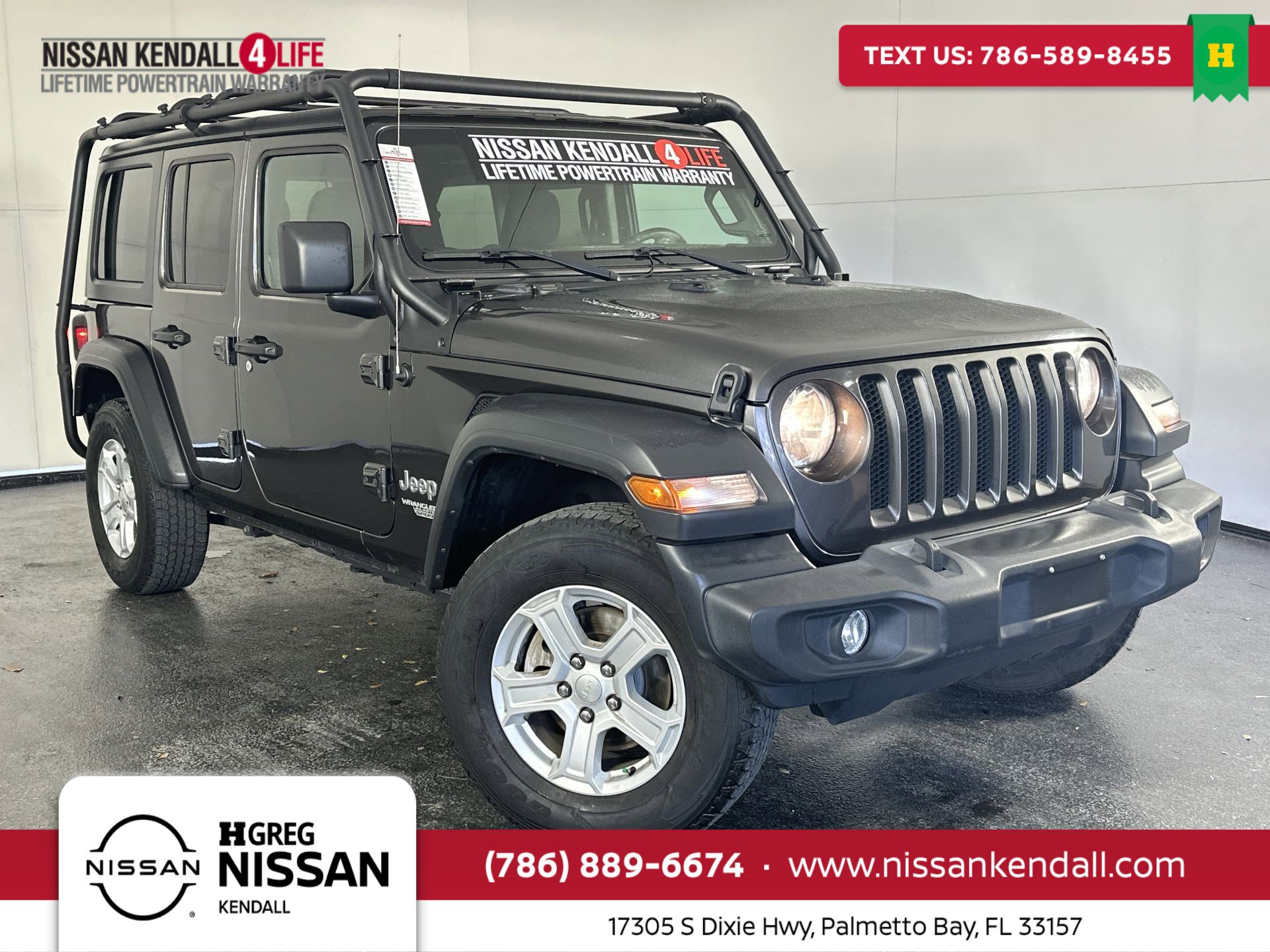 Used 2020 Jeep Wrangler Unlimited Sport S image 1