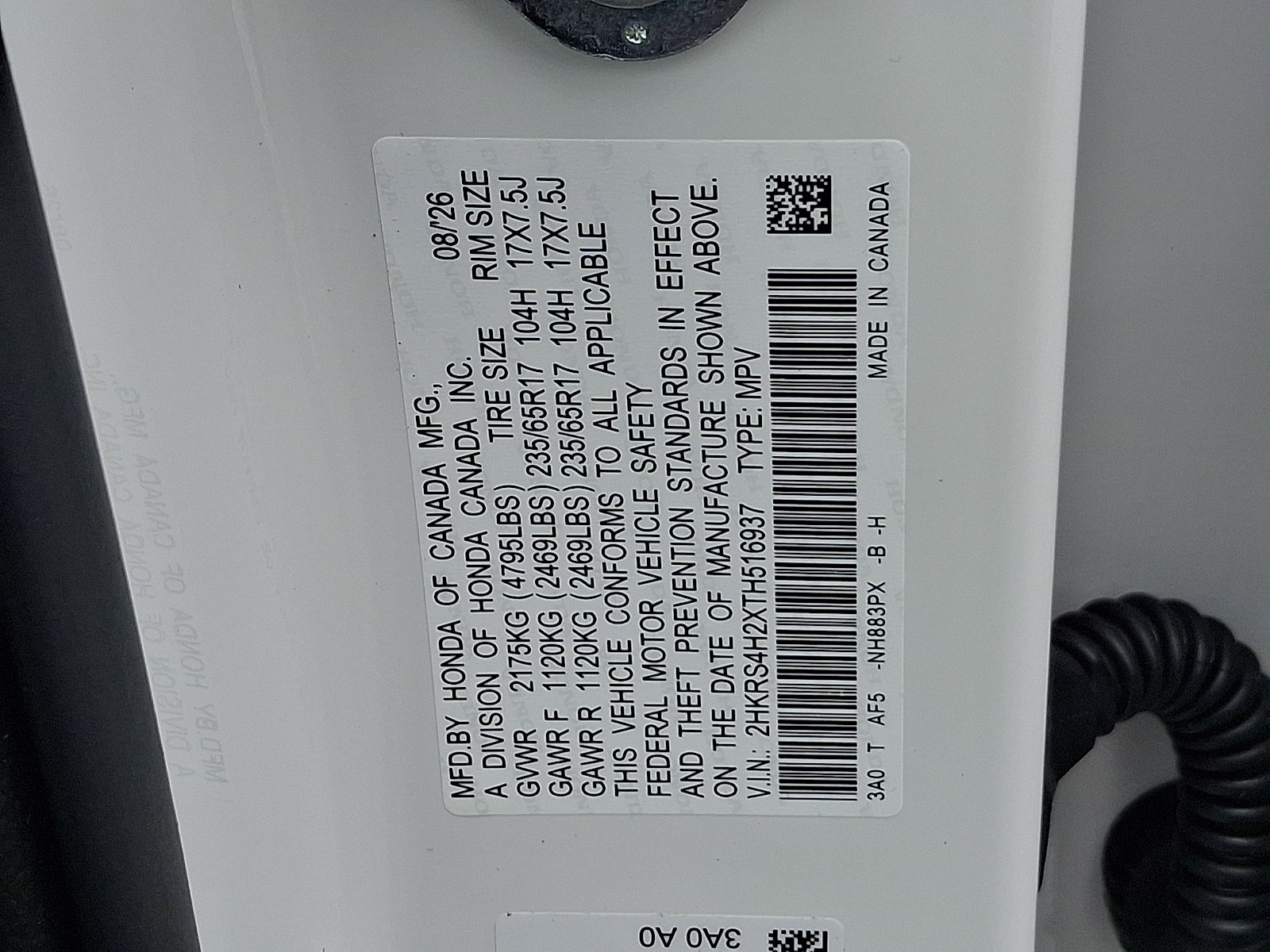 New 2026 Honda CR-V LX image 10
