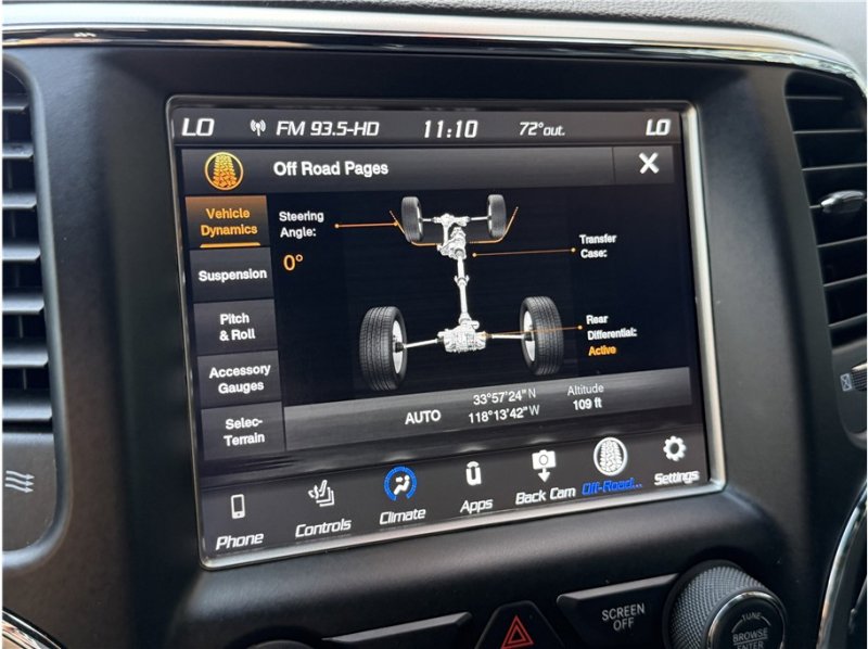 Used 2018 Jeep Grand Cherokee Trailhawk w/ Trailhawk Luxury Group image 53