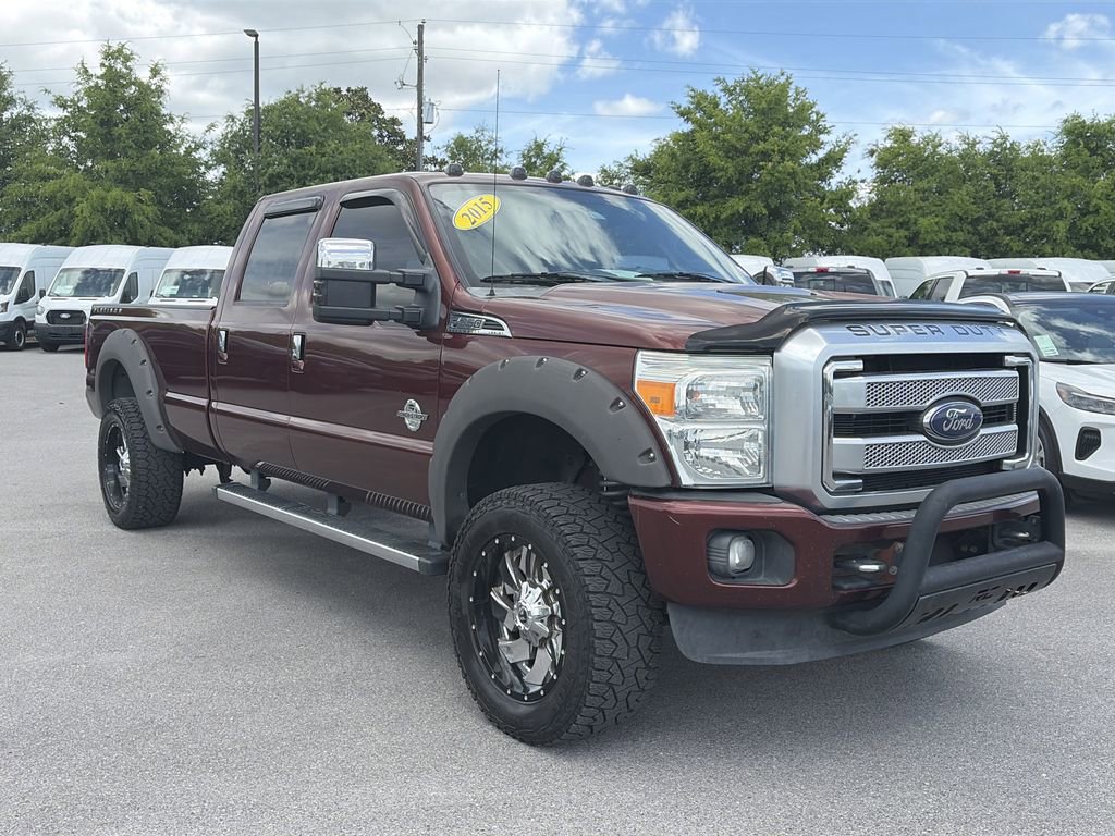 Used 2015 Ford F350 Platinum AWD/4WD image 9