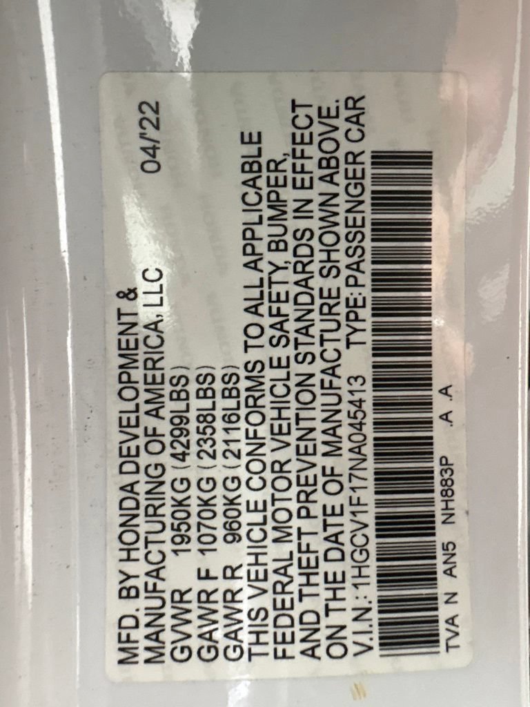 Used 2022 Honda Accord LX image 28