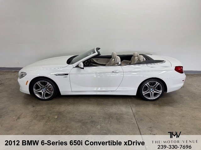 Used 2012 BMW 650i xDrive Convertible AWD/4WD image 9