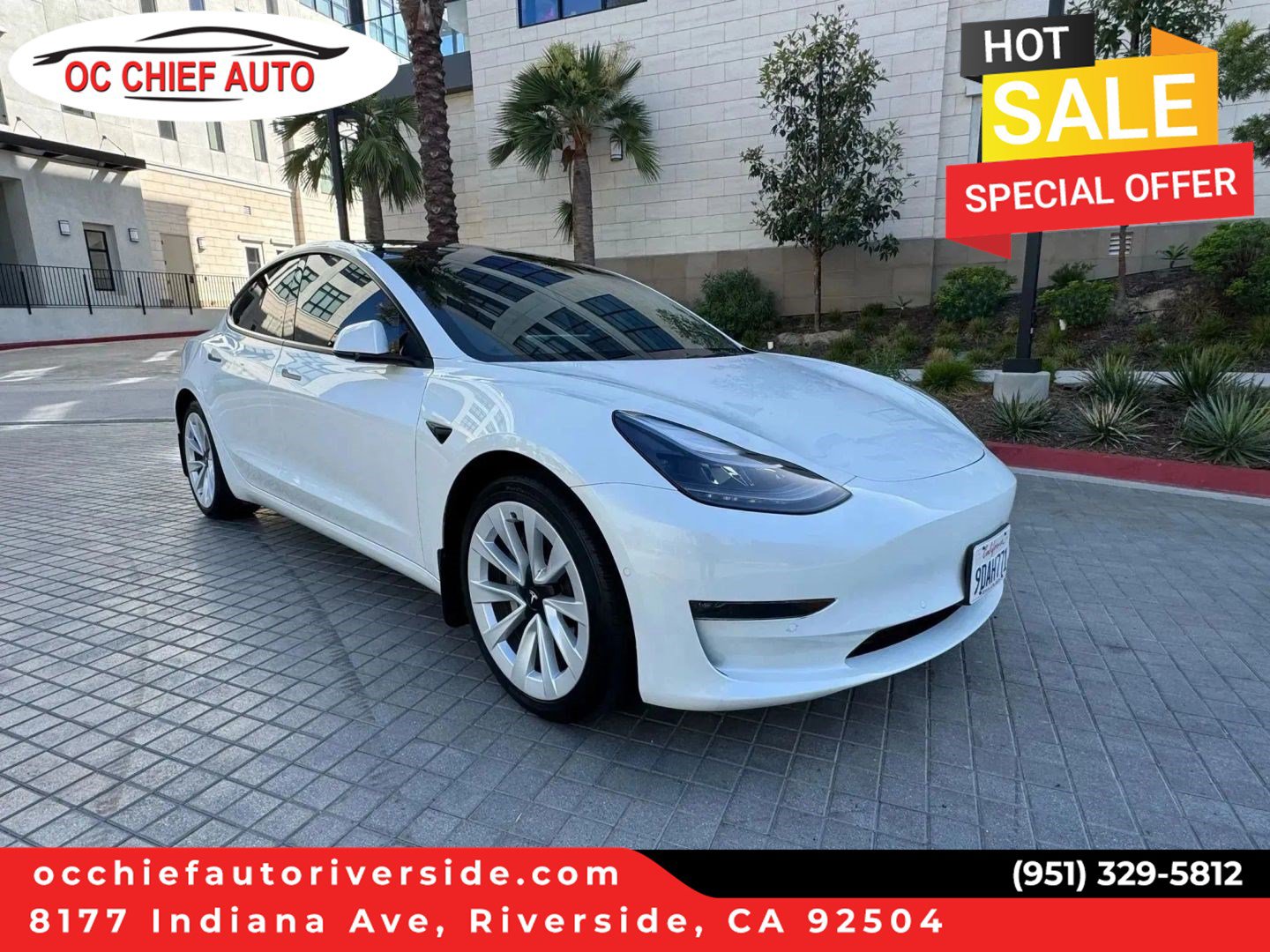 Used 2022 Tesla Model 3 RWD image 1