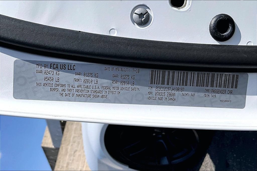 Used 2018 Dodge Challenger SRT Hellcat RWD image 33