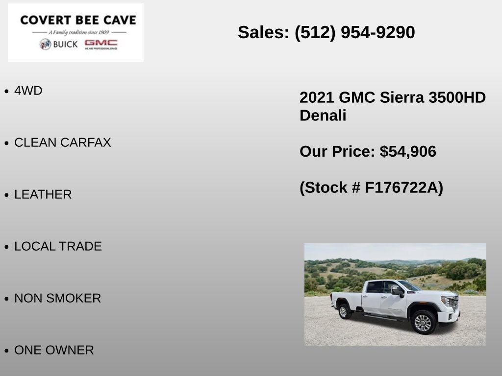 Used 2021 GMC Sierra 3500 Denali AWD/4WD image 6
