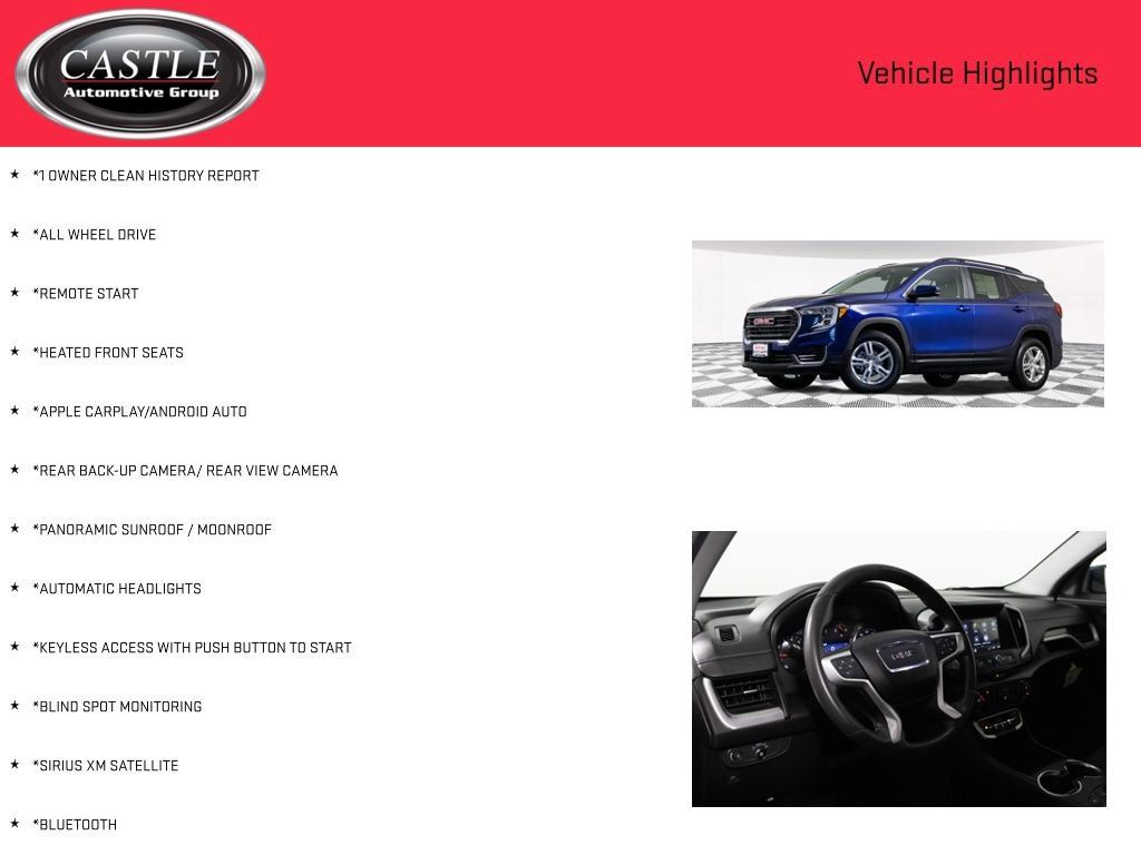 Certified 2022 GMC Terrain SLE w/ Driver Convenience Package image 3