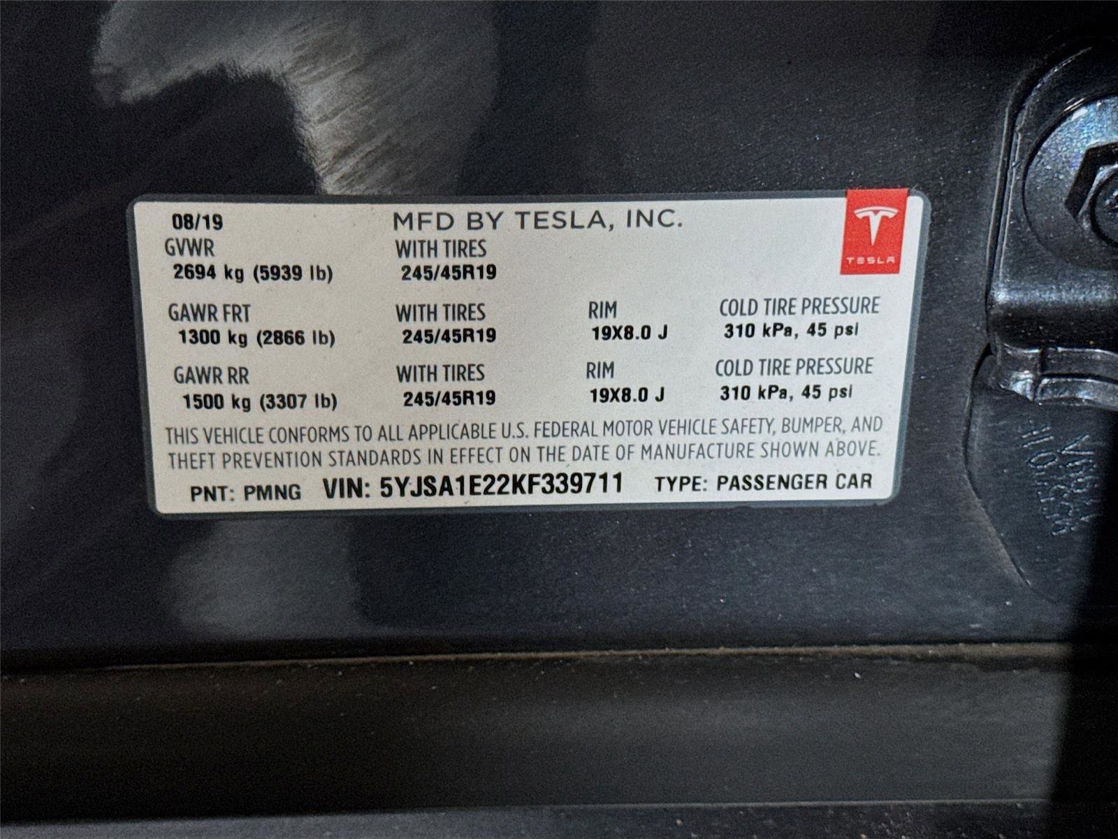 Used 2019 Tesla Model S Long Range image 34