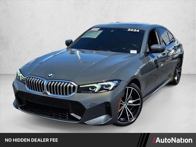 Certified 2024 BMW 330i Sedan w/ M Sport Package RWD image 1