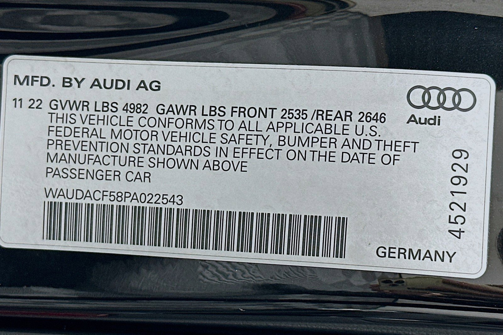 Used 2023 Audi A5 2.0T Premium w/ Convenience Package image 24