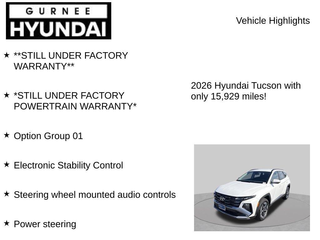 Used 2026 Hyundai Tucson SEL Plus AWD/4WD image 8