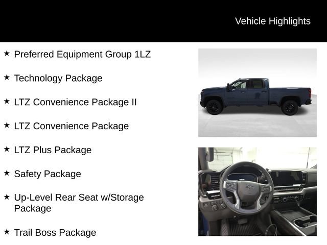 New 2026 Chevrolet Silverado 2500 LTZ w/ LTZ Plus Package image 27