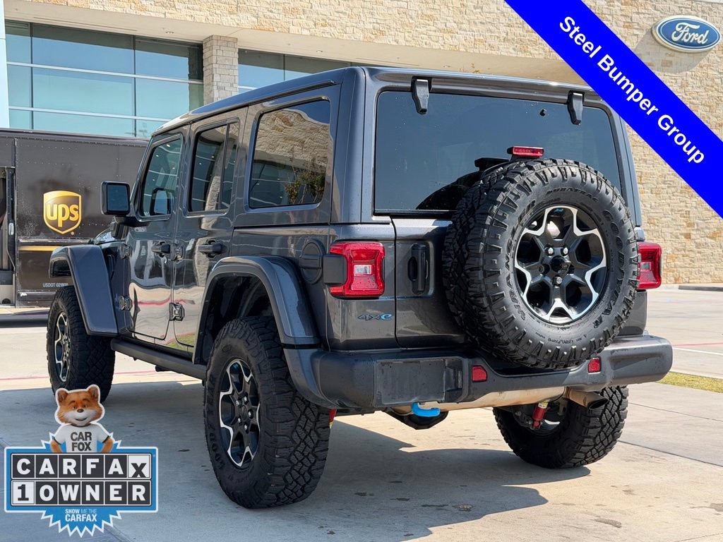Used 2022 Jeep Wrangler Unlimited Rubicon 4xe w/ Steel Bumper Group AWD/4WD image 10