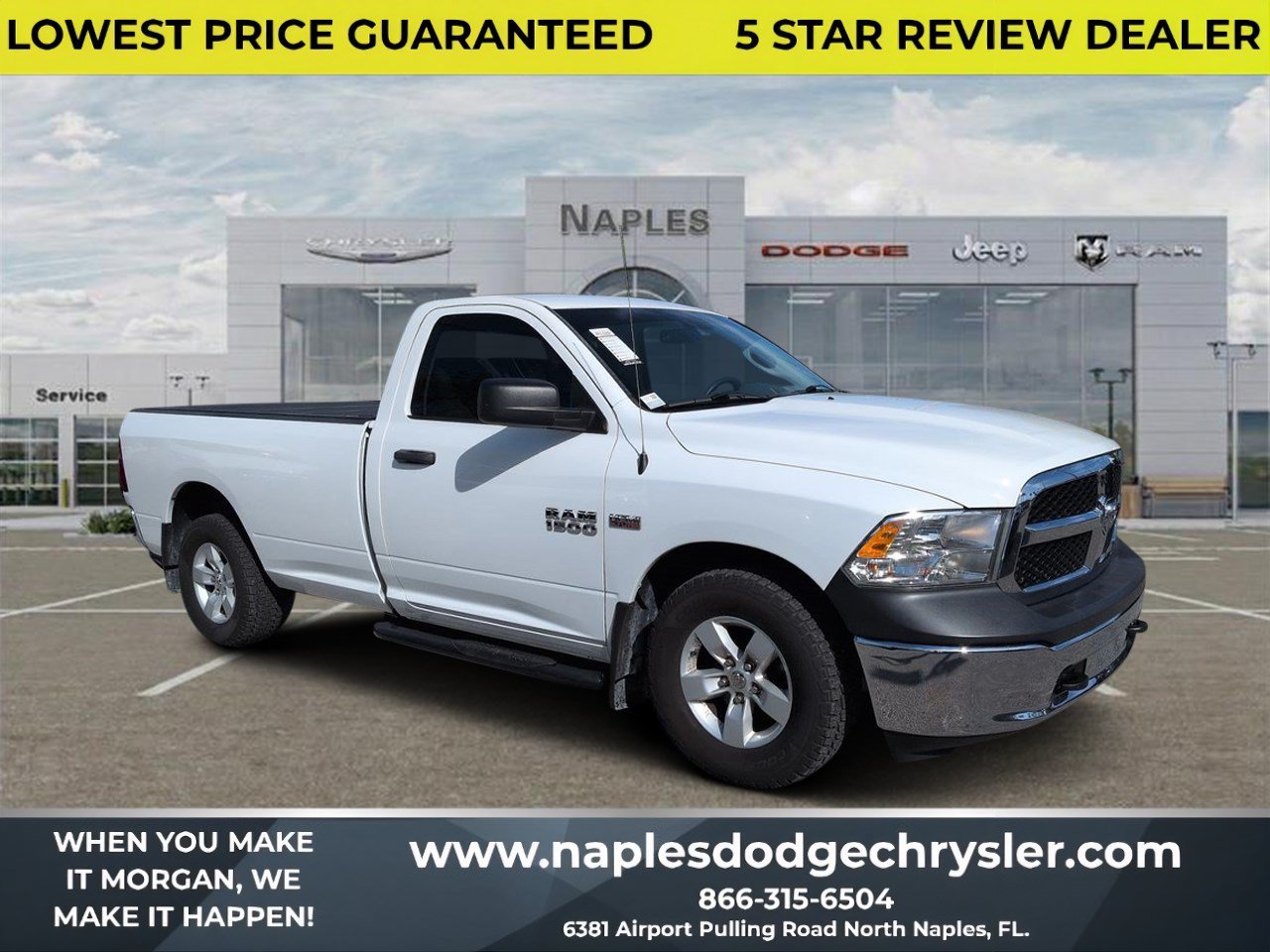 Used 2017 RAM 1500 Tradesman w/ Power & Remote Entry Group RWD image 1