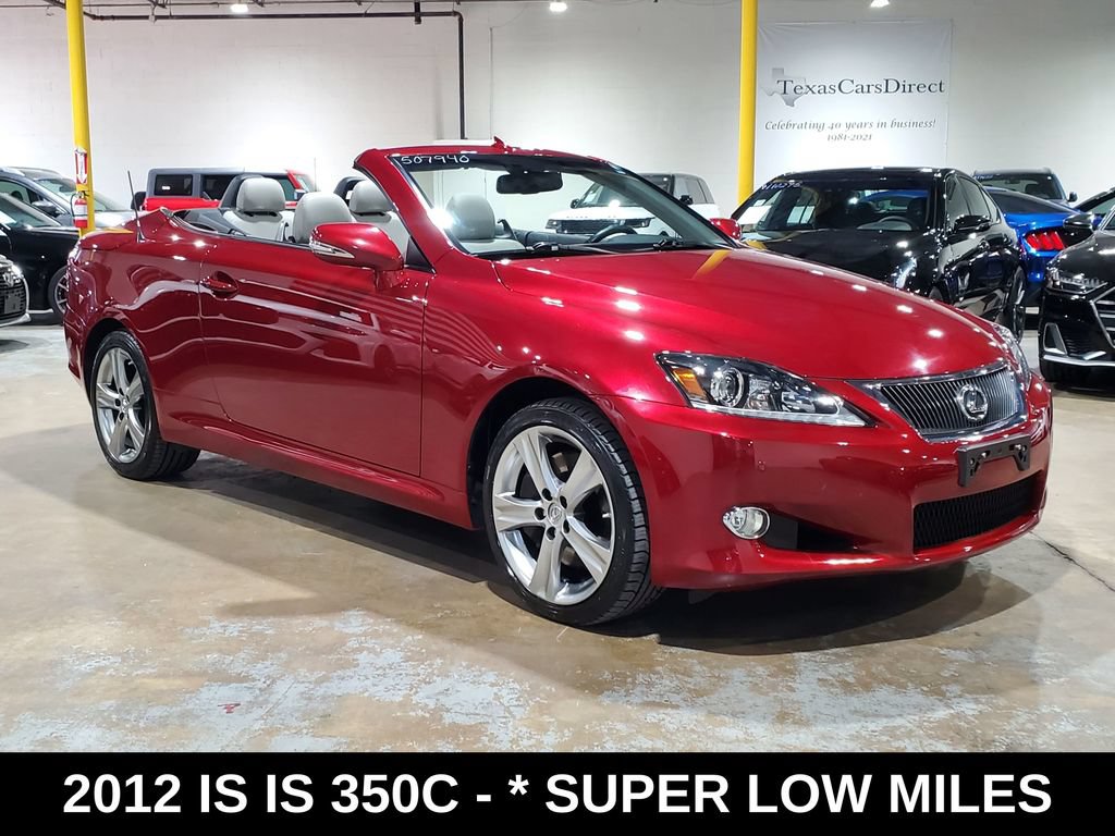 Used 2012 Lexus IS 350C w/ Luxury Pkg RWD image 3