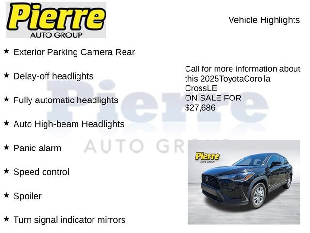Used 2025 Toyota Corolla Cross LE AWD/4WD image 12