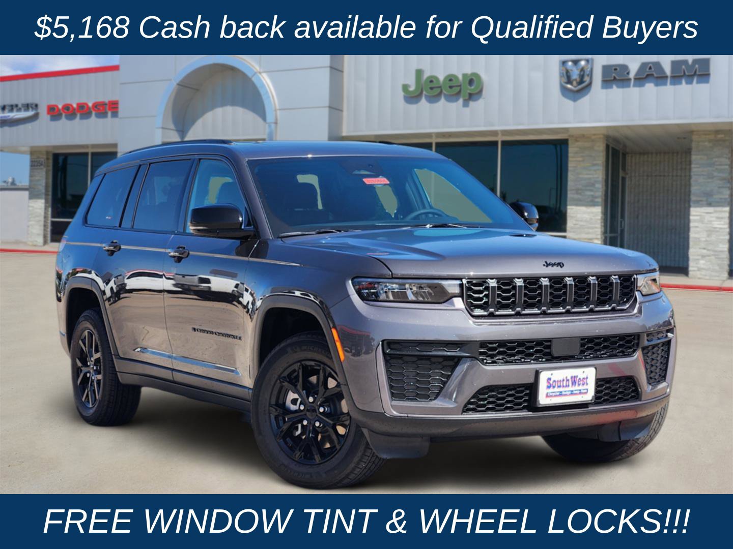 New 2026 Jeep Grand Cherokee L 4WD 360° Tour