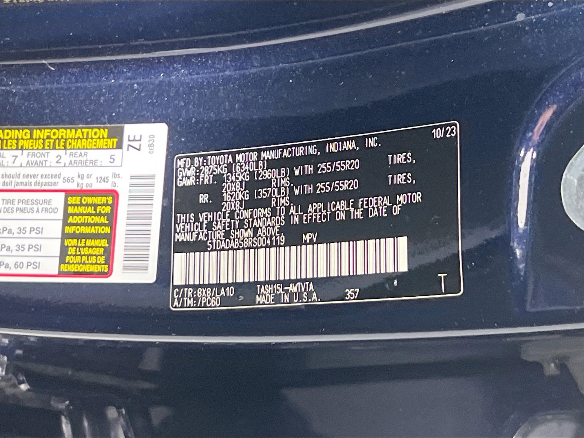 Used 2024 Toyota Grand Highlander AWD Hybrid image 33